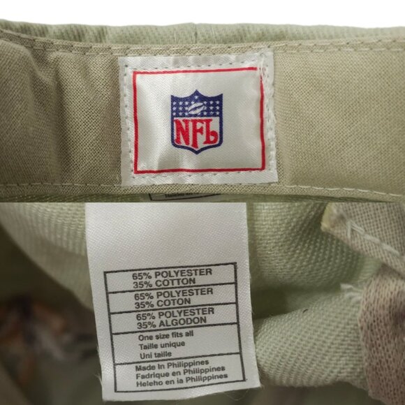 NFL Minnesota Vikings Football Adjustable Size Strapback Cap Baseball Hat Khaki - Picture 8 of 13